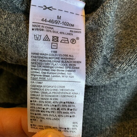 Banana Republic Silk Linen Polo – Men’s M (Fits Small) - Picture 8 of 12